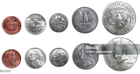Us Coins Arrangement Stock Photo 90687326 Istock