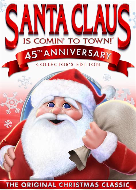 Santa Claus Is Comin To Town 45th Anniversary Dvd 1970 Best Buy