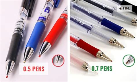 05 Vs 07 Pen Which One Should I Choose