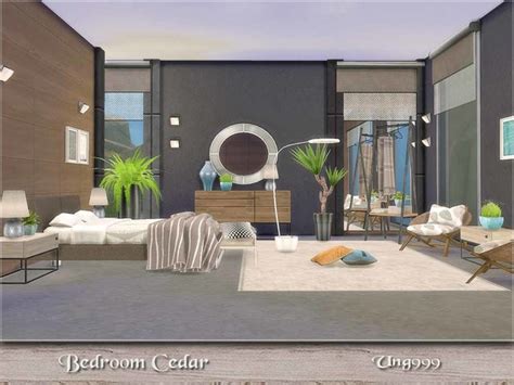 Cedar Bedroom By Ung999 At Tsr Sims 4 Updates