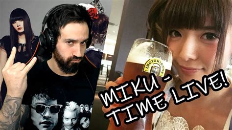 Reacting To Miku From Band Maid Singing Time Live In