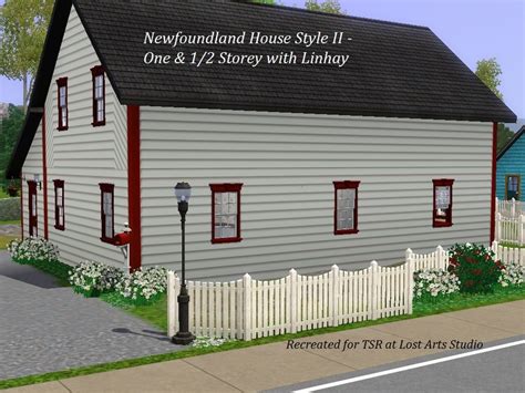 The Sims Resource Newfoundland House Style Ii