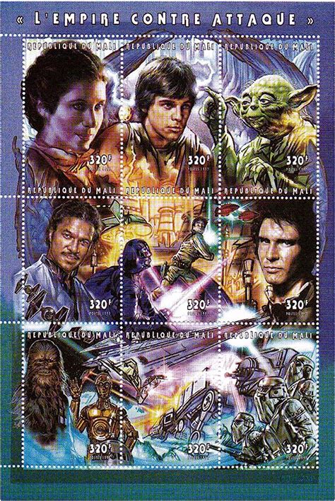 Star Wars Briefmarken Star Wars Das Imperium Schlägt Zurück 9