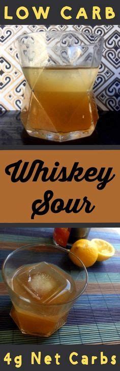 Use bourbon in the kitchen. Let's raise a glass to low carb whiskey sours! Salud. This ...