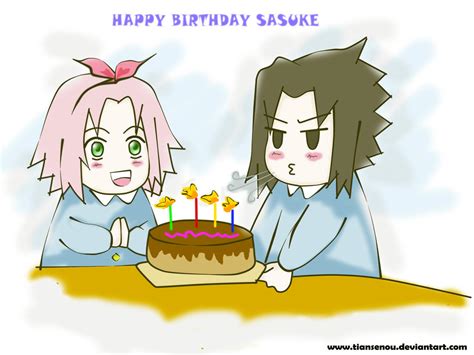 Happy Birthday Sasuke By Tiansenou On Deviantart