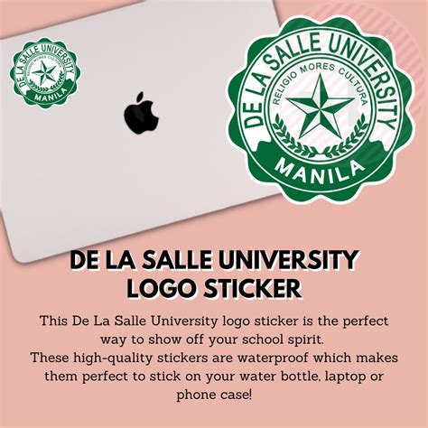 Dlsu Manila Sticker Logo University Logo Sticker School Logo Uaap