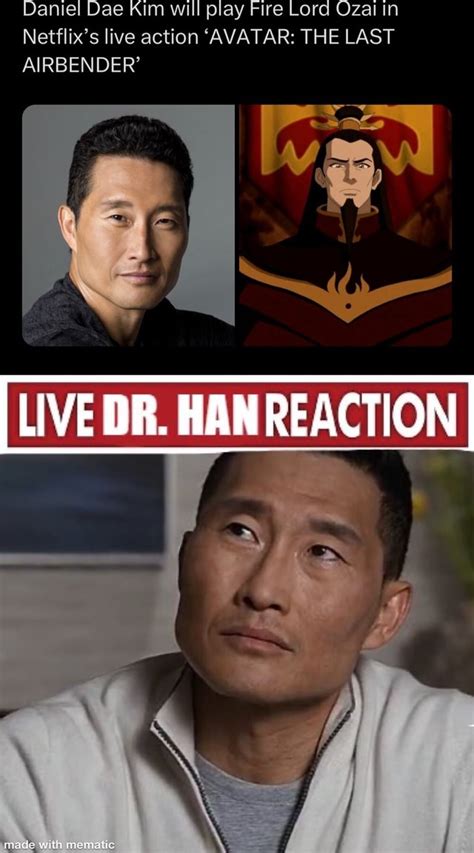 Daniel Dae Kim Will Play Fire Lord Ozai In Netflixs Live Action