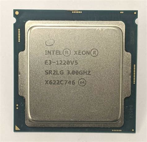 Intel Xeon E3 1225 V5 Lga 1151 Quad Core Skylake Processor For Sale