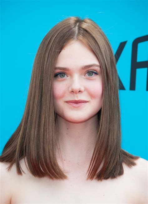 Elle Fanning Has Brown Hair Now And Looks Just As Adorable As She Did