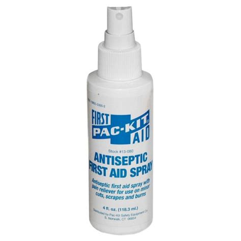 Antiseptic First Aid Spray 4 Oz