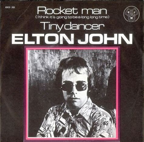 In his own interpretation of elton john's iconic hit, iranian filmmaker and refugee majid adin reimagines rocket man to tell a new story of adventure. Elton John Rocket Man Single Alternate 1. | Elton john ...