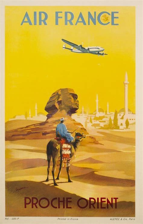 Vintage Posters Air France Galerie 1 2 3 Affiche De Voyage