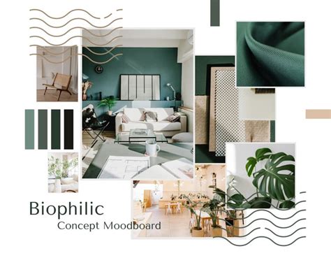 Biophilic Style Mood Board In 2024 Home Interior Design Interior