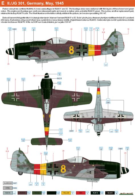 Asisbiz Focke Wulf Fw 190a9 7jg301 Yellow 8 Halberstadt 1945 0b