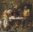 Jacob Jordaens (Antwerp 1593-1678) , The Satyr and the Peasant | Christie's