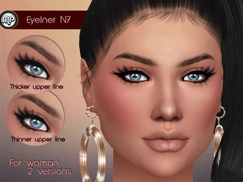 The Sims Resource Mp Eyeliner N7