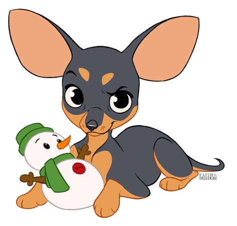 Poochember Day 26 Chihuahua By Faithandfreedom Dog Design Art Cute