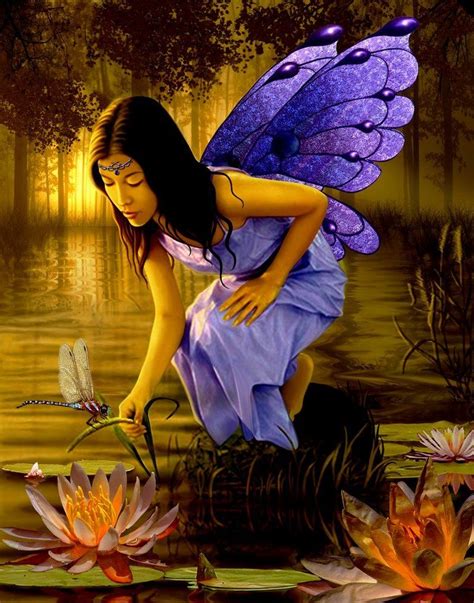 Dragonfly Faerie By Dragondew On Deviantart Fadas Bonitas Fadas