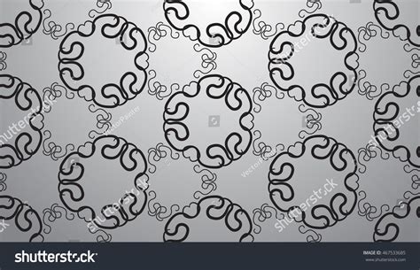 Vector Seamless Pattern Modern Stylish Abstract Stock Vector Royalty