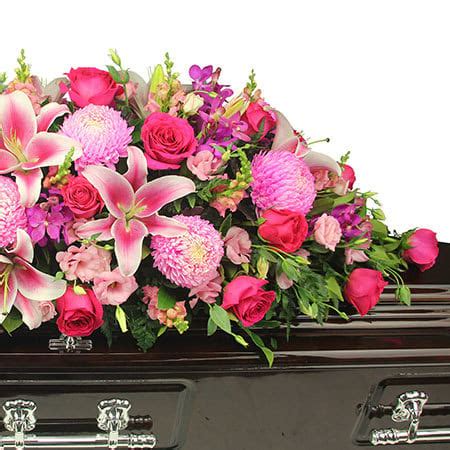 We have dozens of beautiful, fresh flower arrangements available for delivery for every occasion. Gorgeous Pink Casket Flowers for Sydney Funeral