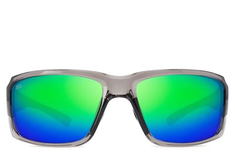 Shady Rays Deepsea Cuda Emerald Smoke Polarized Sunglasses