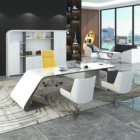 Adalwine Executive Table Office Furniture Company Dubai Office