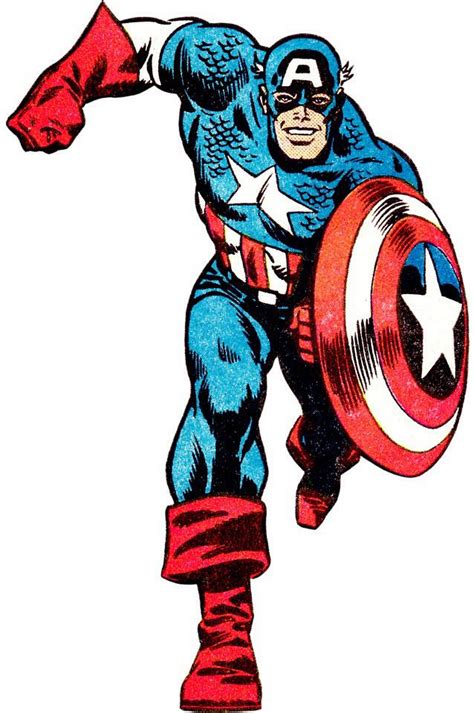 Captain America By John Romita Sr Captain America Comic Captain