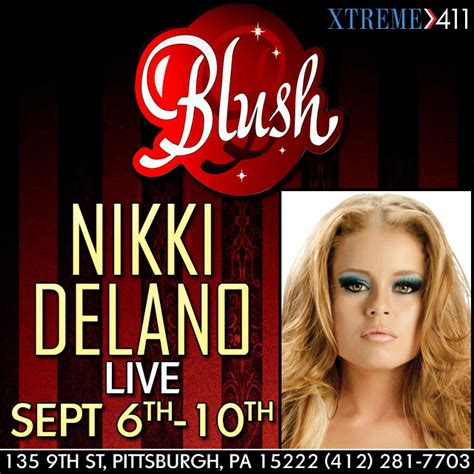 Nikki Delano Live Pittsburgh Strip Clubs Adult Entertainment