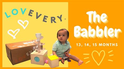 Lovevery Play Kit 131415 Month Unboxing The Babbler Toddler Demo