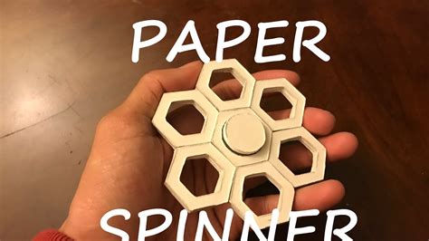 Glue a magnet to the fidget spinner (we used the e6000 glue) cut out a triangle from some paper to be the pointer and secure on one of the spinner points. How To Make A Paper Fidget Spinner / Hand Spinner ...