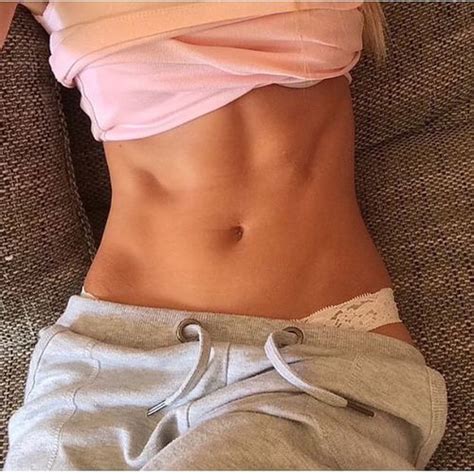 Abs Body Fit Fitness Fitspiration Flat Stomach Girl Goal