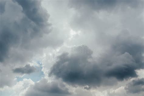 Storm Clouds Stormy Grey Cloudy Sky Dark Clouds Background Stock