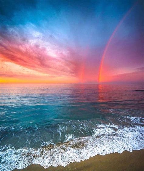 Pin By Suzanne Martin Gadrim On Beaches Rainbow Photo Earth Pictures