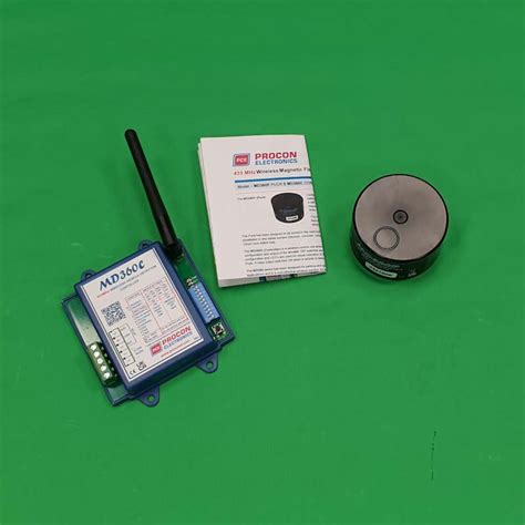Procon Electronics Md360 Wireless Magnetic Field Vehicle Detector Kit
