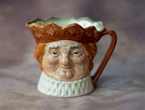 Vintage Royal Doulton Toby Jugold King Cole Great Condition Etsy Royal Doulton Old King