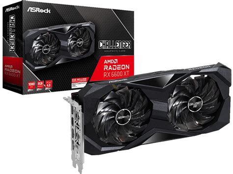 Asrock Announces Radeon Rx 6600 Xt Challenger And Phantom Gaming Series