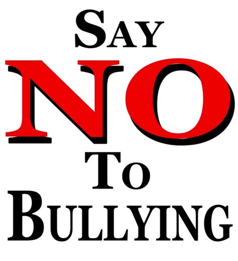 With the help of teachers, parents and students schools implemented policies to protect children from bullying. Say NO to bullying!!!! | Say No To Bullying | Pinterest