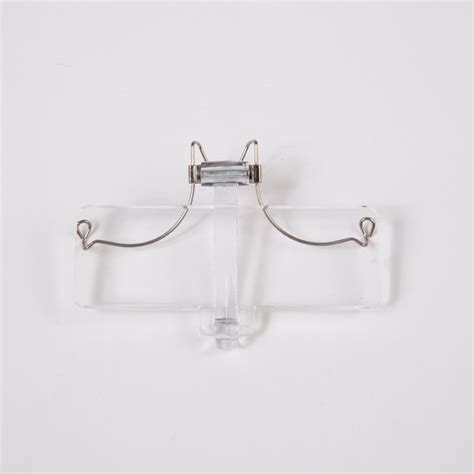 Clear Bar Clip On Loupes Hager Worldwide