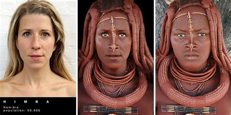 Journalist Turns Photo Of Herself Into Tribal Women To Raise Awareness