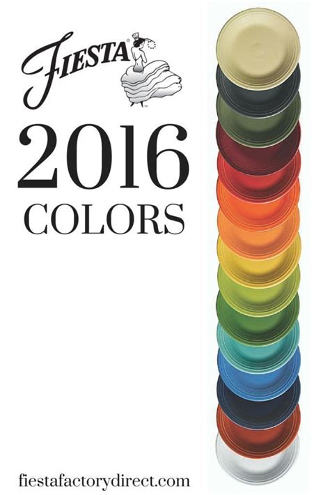 Fiesta Dinnerware Color Spectrum For 2016 Featuring New Color Claret
