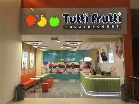 Франшиза Tutti Frutti Frozen Yogurt кафе замороженного йогурта