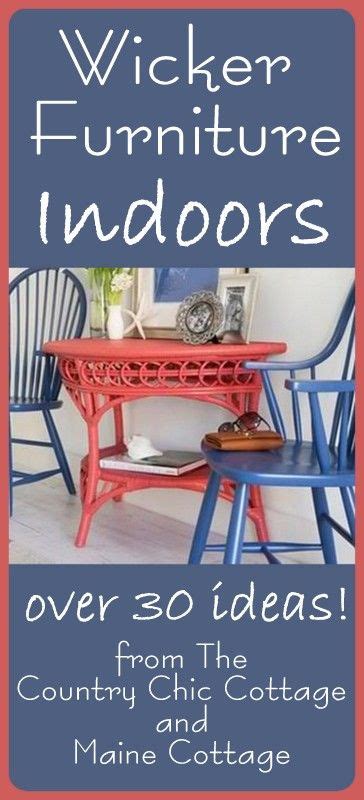 Decorating With Indoor Wicker Furniture Angie Holden The Country Chic