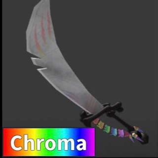 Get the latest value, popularity and demand of every tradeable item in murder mystery 2, as recorded by the top clans. Other | MM2 | Chroma Boneblade - In-Game Items - Gameflip