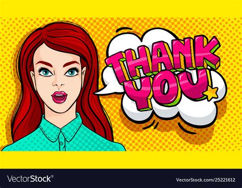 Thank You Message Royalty Free Vector Image Vectorstock