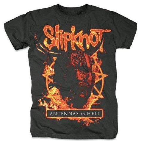 Slipknot Antennas To Hell Black T Shirt