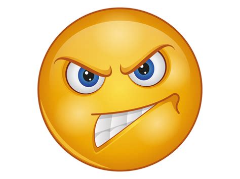 Angry Face Smiley Emoticon Emoji Mad Design Poster By Images And Photos Finder