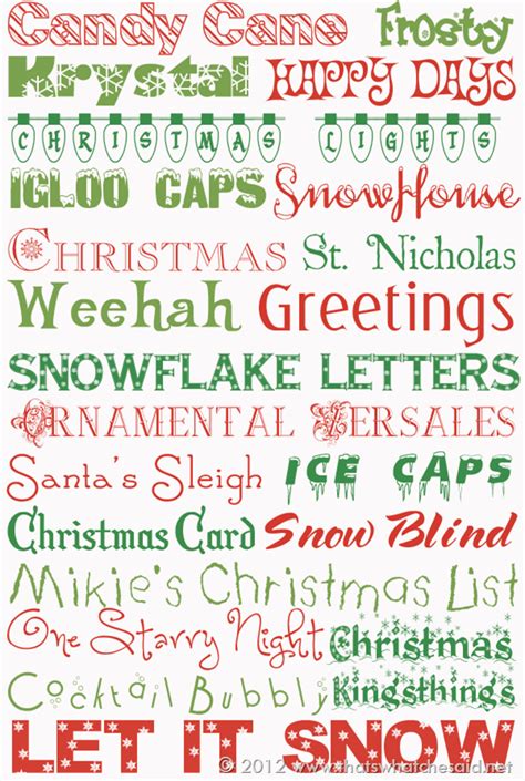 Christmas Fonts Reigndeer 2023 New Perfect The Best List Of Christmas