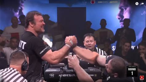 Devon Larratt Vs Levan Saginashvili Armwrestling Rematch King Of The