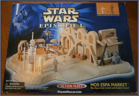Mos Espa Market Star Wars Micro Machines Action Fleet Galoob