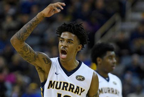 Ja Morant To Declare For 2019 Nba Draft Murray State Star Projected To